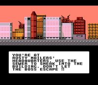 une photo d'Ã©cran de Hammerin Harry sur Nintendo Nes